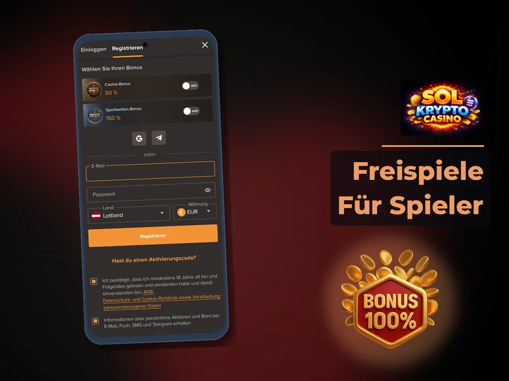 Sol Krypto Casino - Freispiele Für Spieler