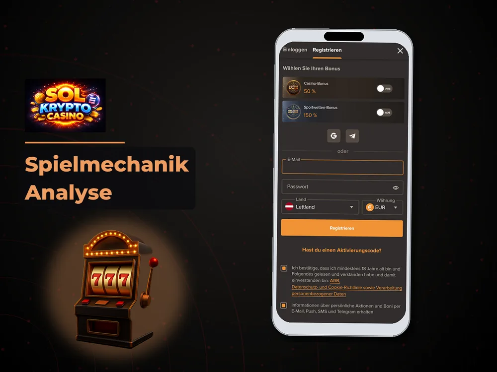 Sol Casino - Spielmechanik Analyse