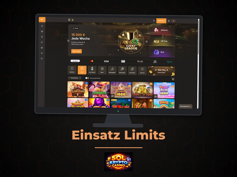 Sol Casino - Einsatz Limits