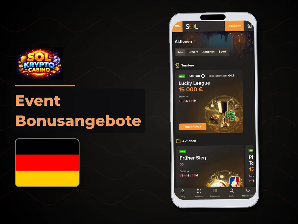 Sol Casino - Event Bonusangebote