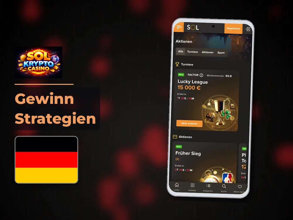 Sol Casino - Gewinn Strategien