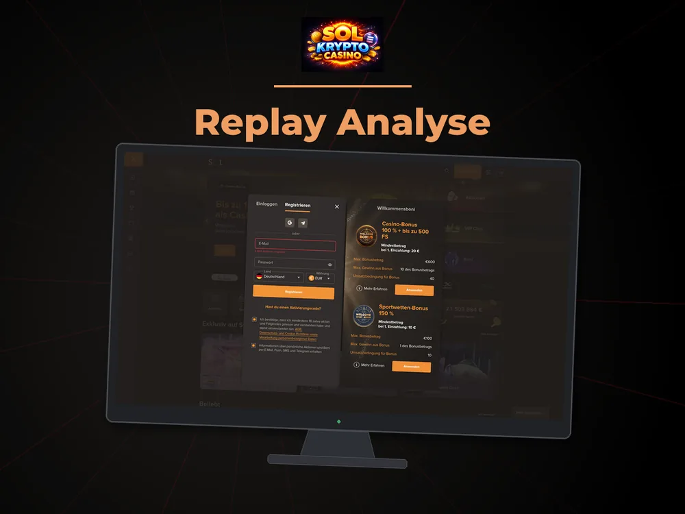 Sol Casino - Replay Analyse