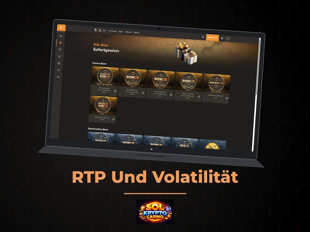Sol Casino - RTP Und Volatilität