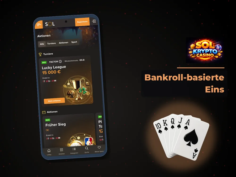 Sol Casino - Bankroll-basierte Eins