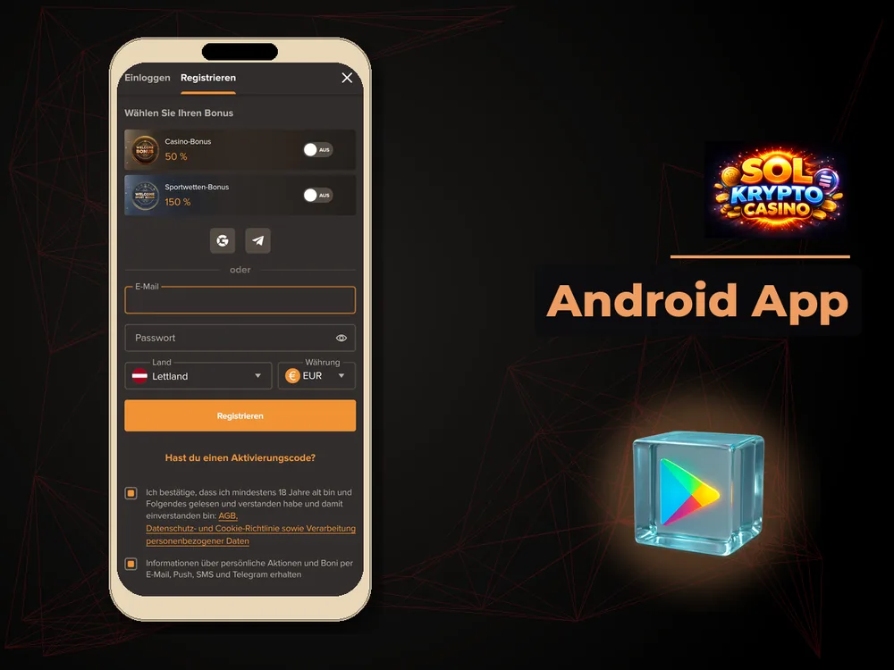 Sol Casino - Android App