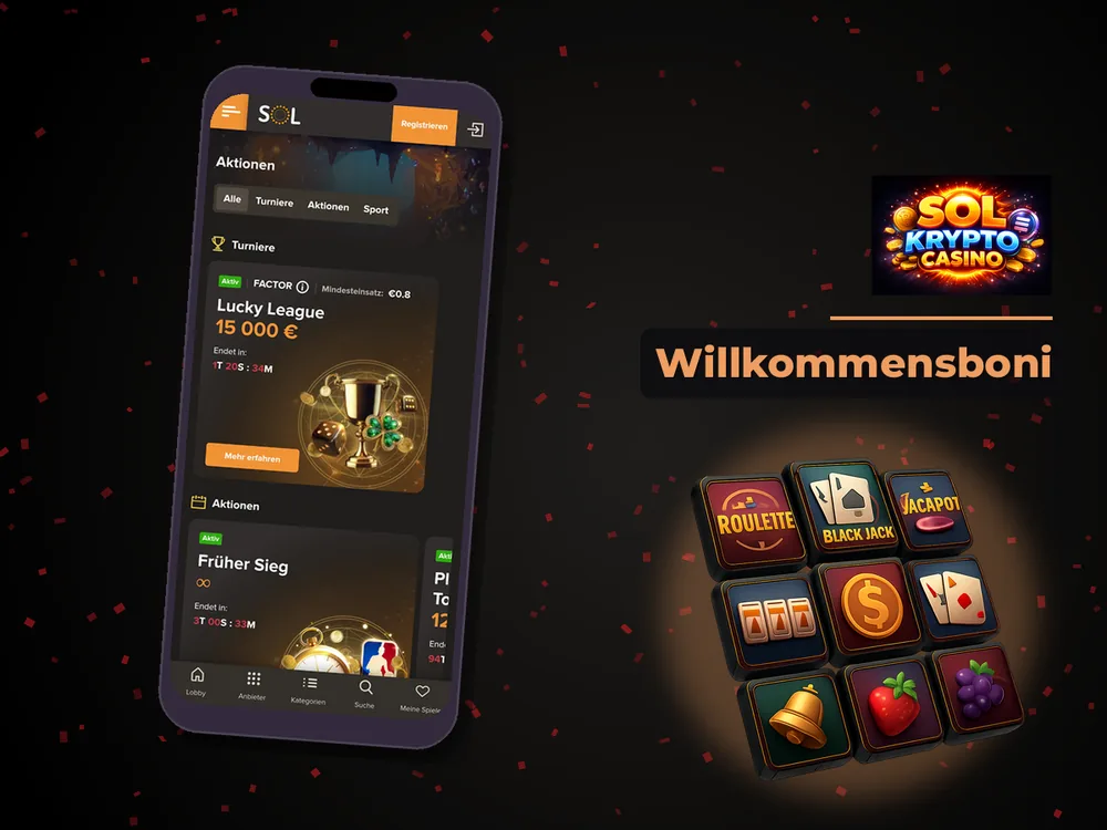 Sol Casino - Willkommensboni