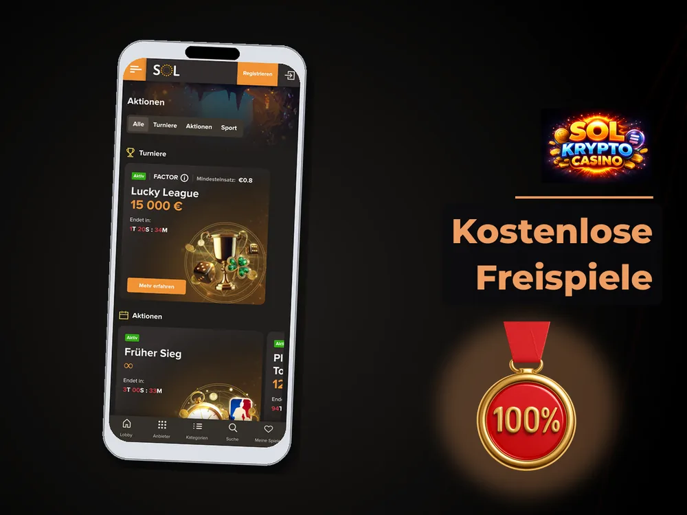 Sol Casino - Kostenlose Freispiele