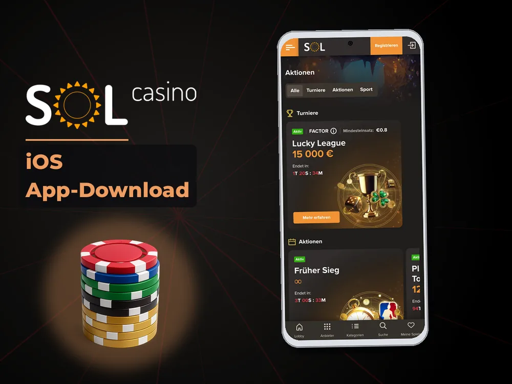 Sol Casino - iOS App-Download