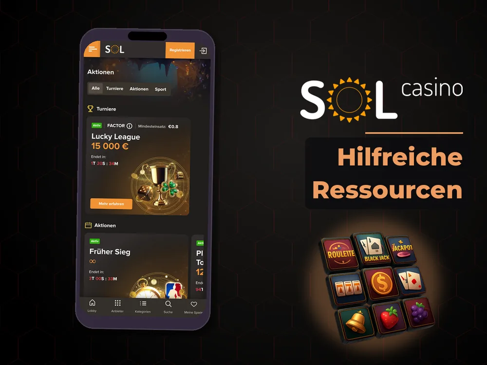 Sol Casino - Hilfreiche Ressourcen